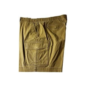 Sonoma Goods for Life Mens 46 Flexwear Cargo Shorts Tan Khaki Ripstop Stretch